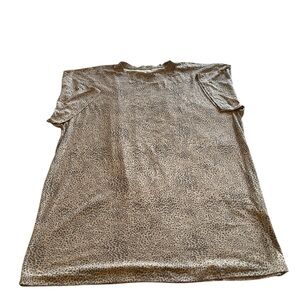 Beyond Yoga Leopard Print Short Sleeve Tee